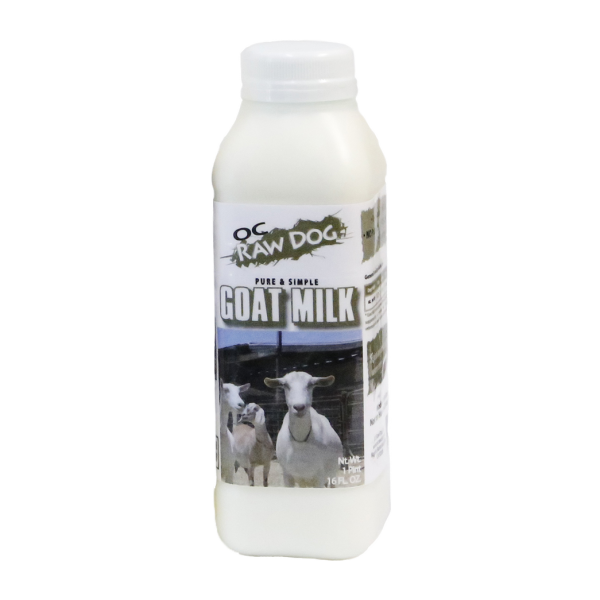 OC Raw Goat Milk 16 oz
