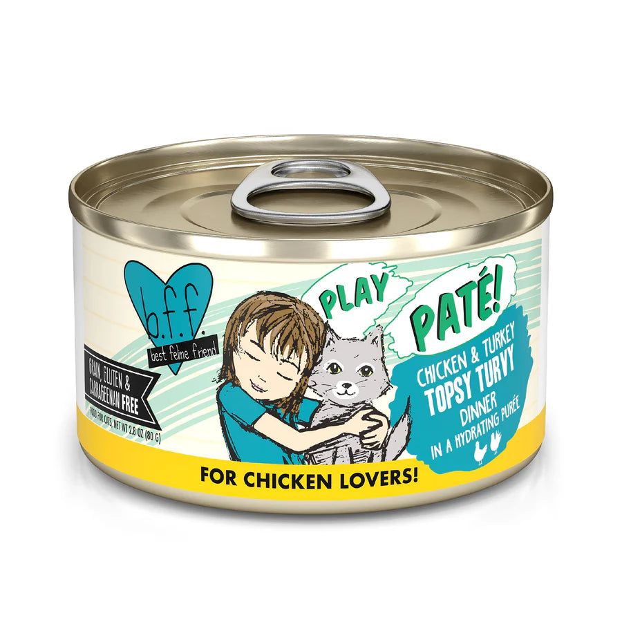 Weruva Chicken/Turkey Topsy Turvy 5.5 oz. Pate