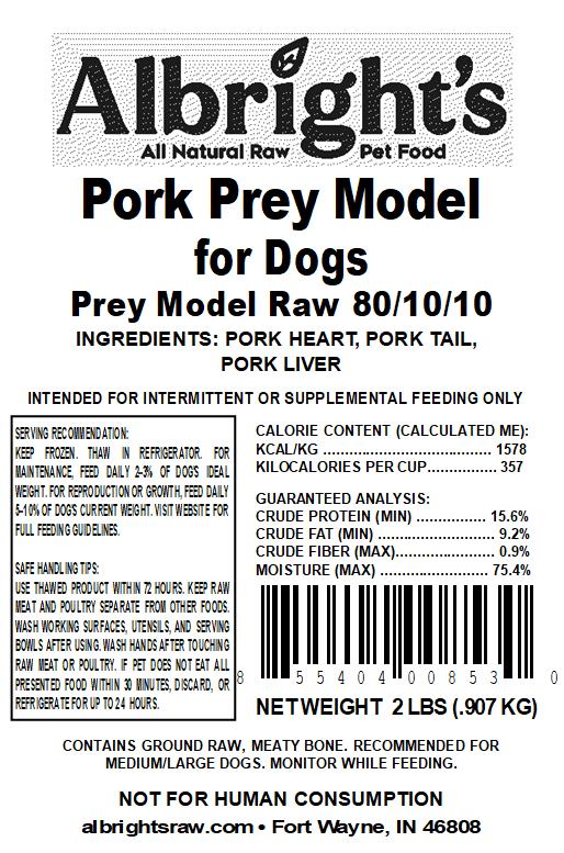 Albright Pork Prey 2#