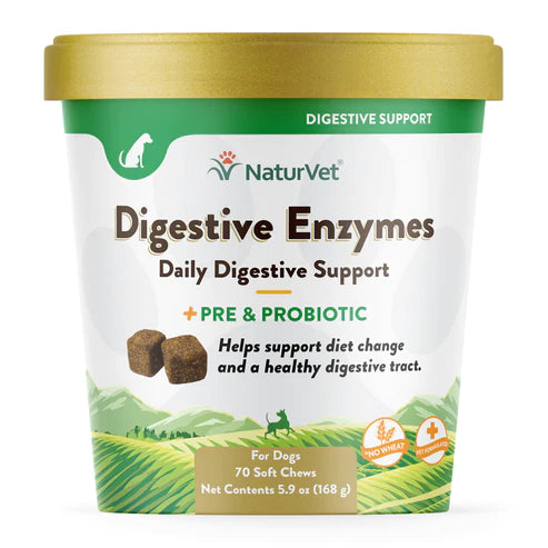 NaturVet Digestive Enzymes 4 oz