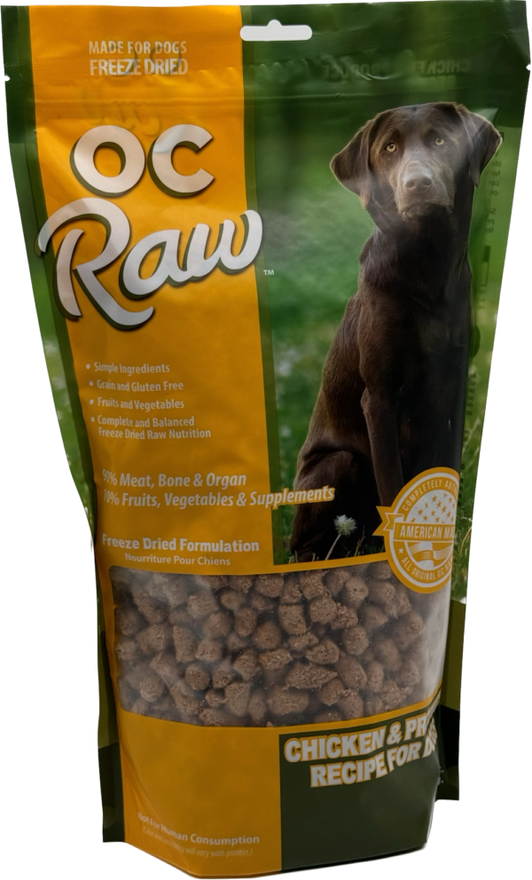 OC Raw Freeze Dried Chicken Meaty Rox 20 oz.