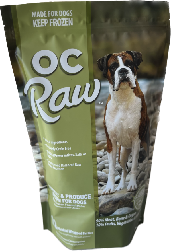 OC Raw Frozen Turkey Patty 6