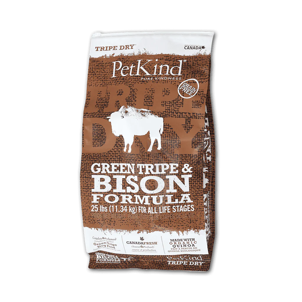 PetKind Bison Tripe Dog 25#