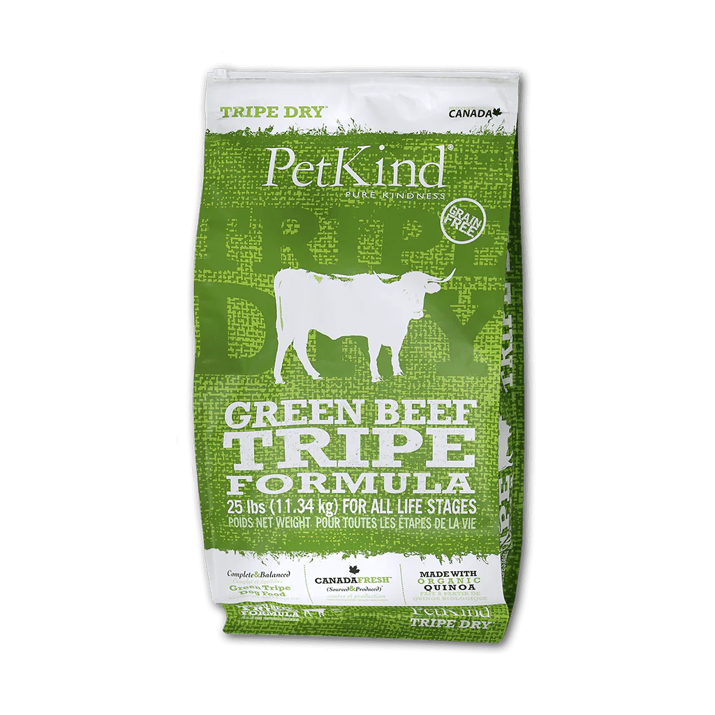 PetKind Green Beef Type Kibble 25#
