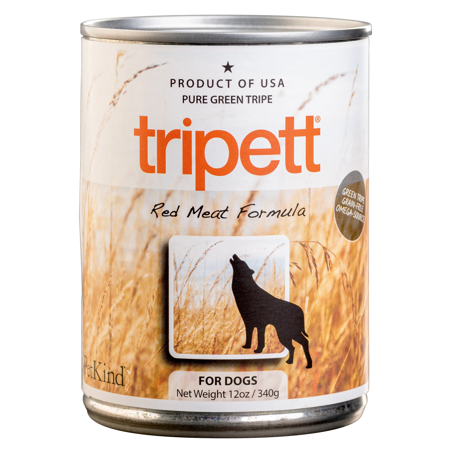 Tripett PetKind Red Meat Formula 12 oz Can Dog