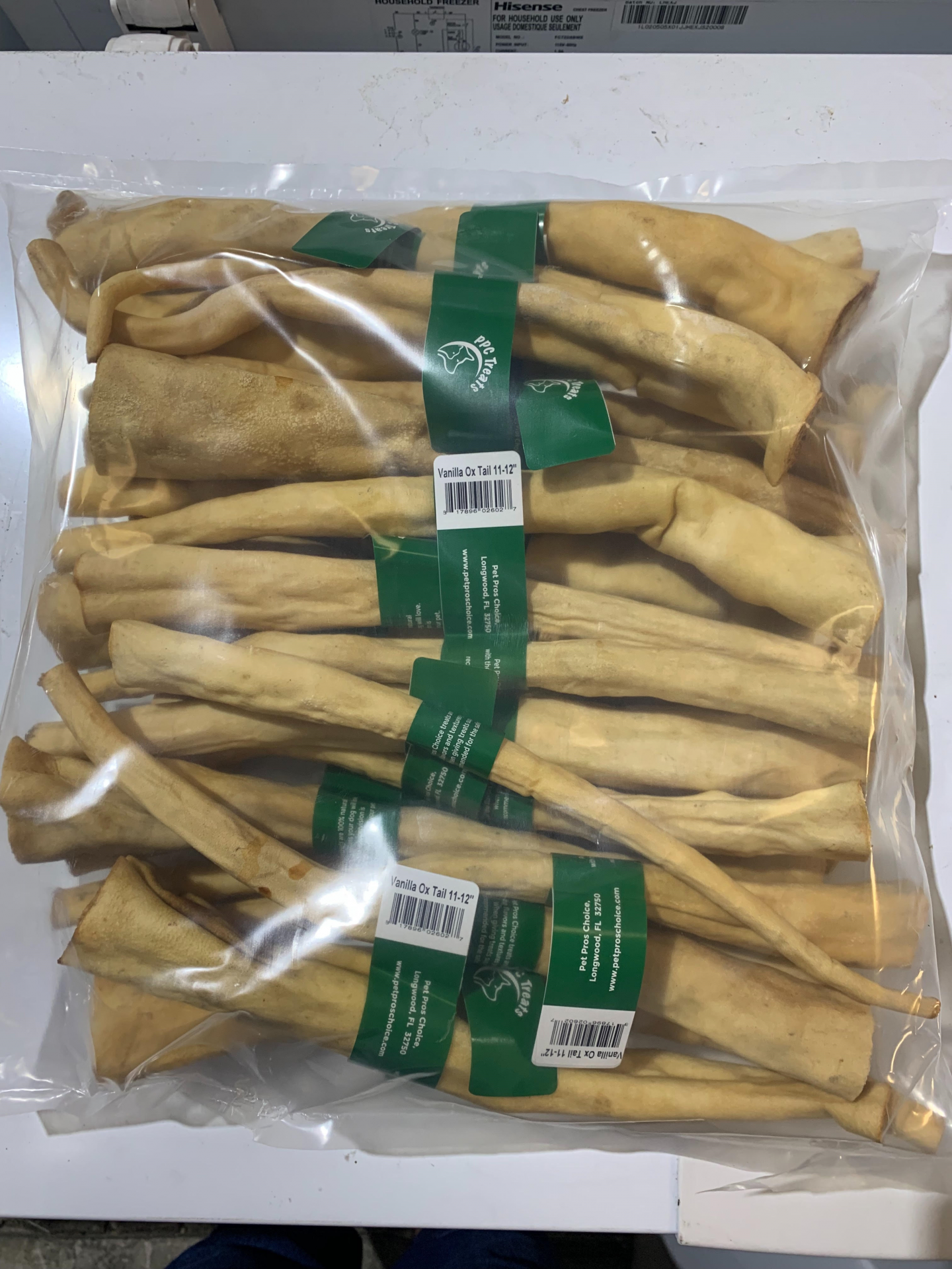 PPC Vanilla Flavored Ox Tail 11-12"