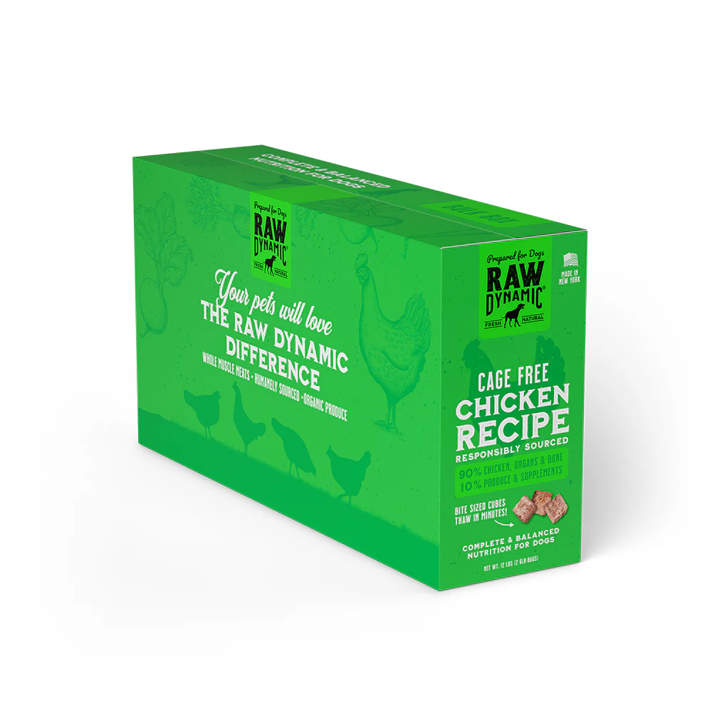Raw Dynamics CF Frozen Chicken Dog 12#
