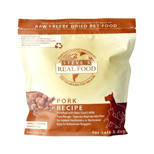 Steve's Freeze Dried Pork Dog & Cat Food