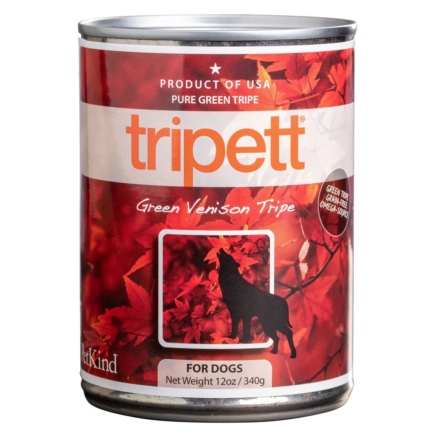 Tripett Green Venison Tripe 12 oz by PetKind
