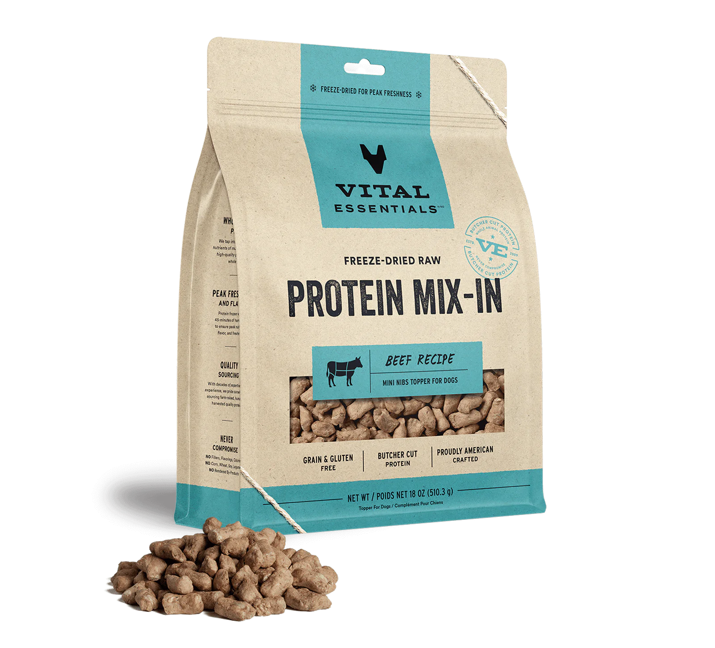 Vital Essentials Beef Protein Add In 18 oz