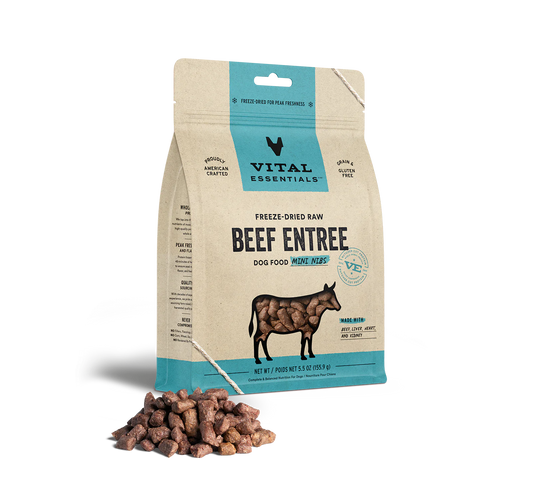 Vital Essentials Beef Mini Nibs 5.5 oz.