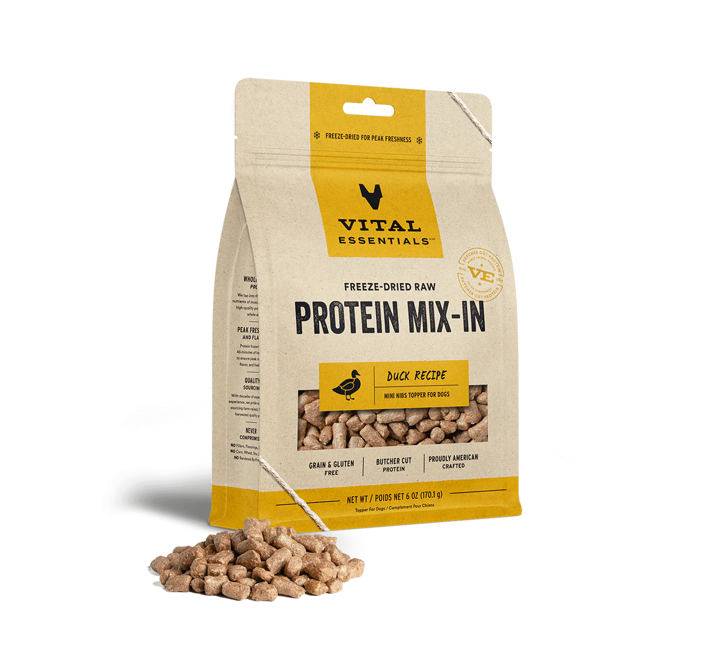 Vital Essentials Duck Topper Mix In 6 oz