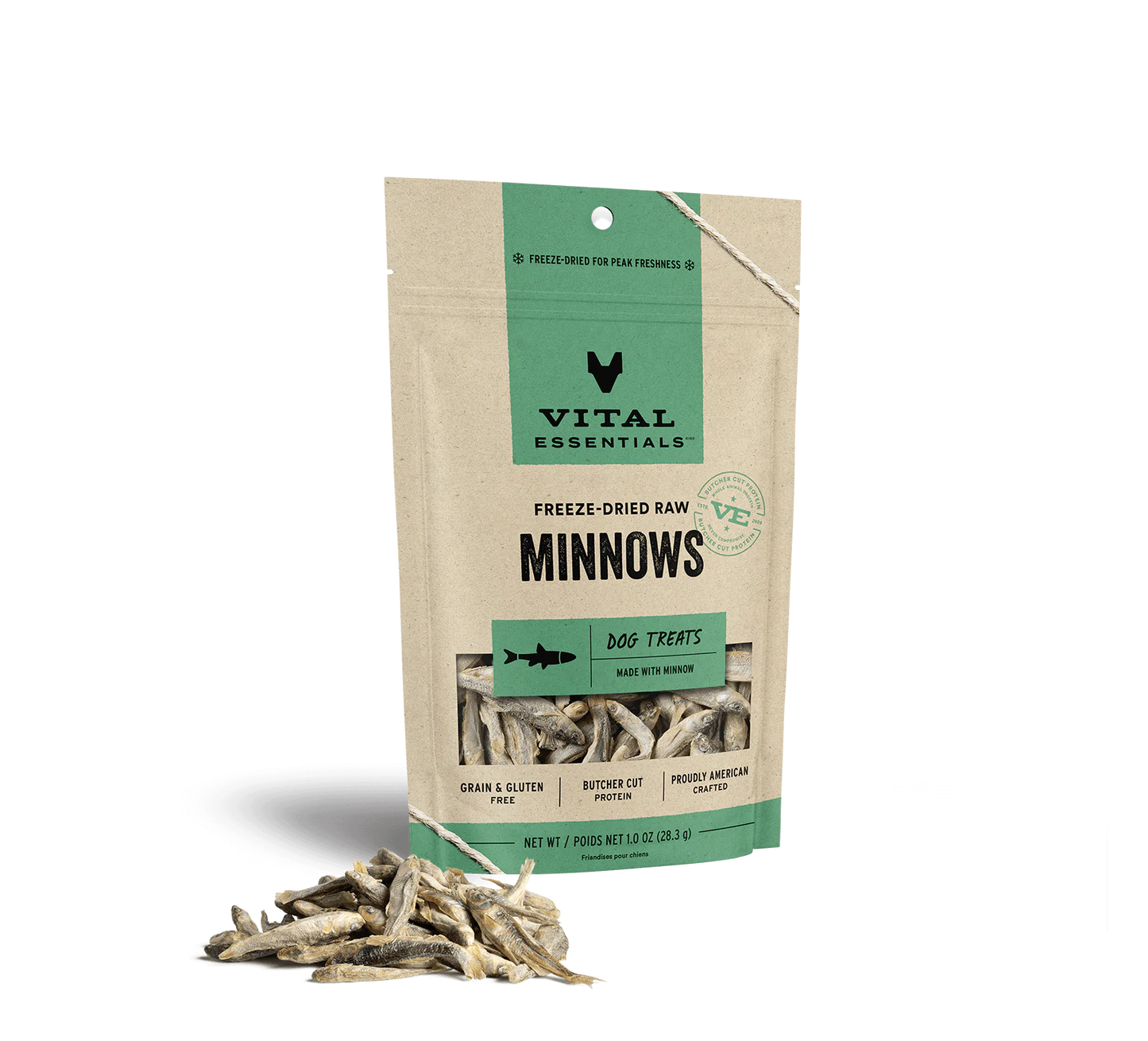 Vital Essentials FD Minnows Dog Treat 1 oz