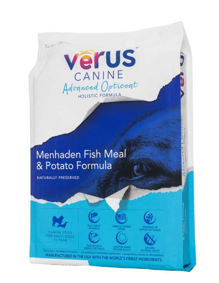 Verus Menhaden Fish Meal/potato 25# Dog