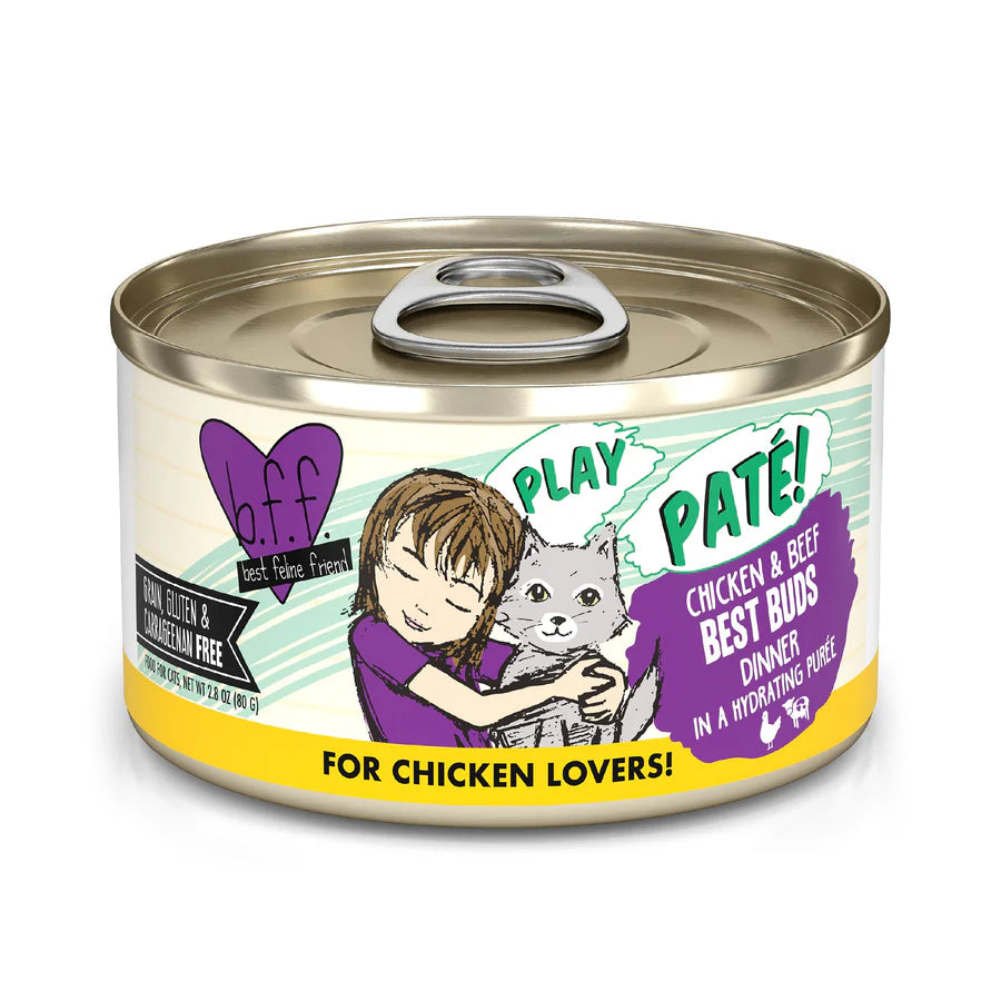 Weruva Pate Best Buds Chicken/Beef Cat oz.