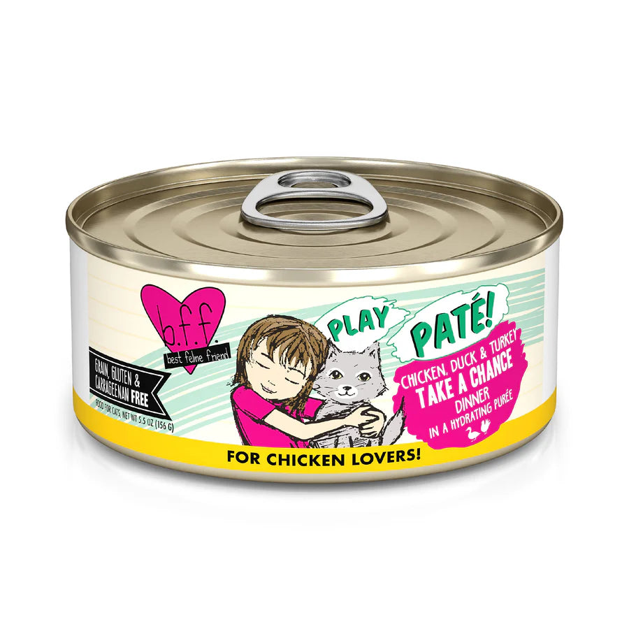 Weruva Take A Chance Chicken/Duck/Turkey Pate 5.5 oz.