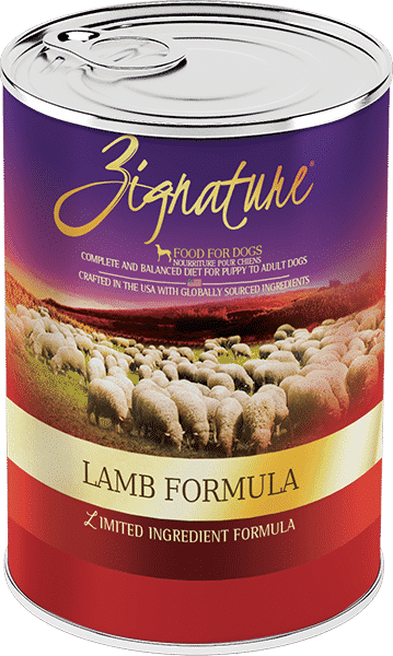 Zignature Lamb Can Dog 13 z
