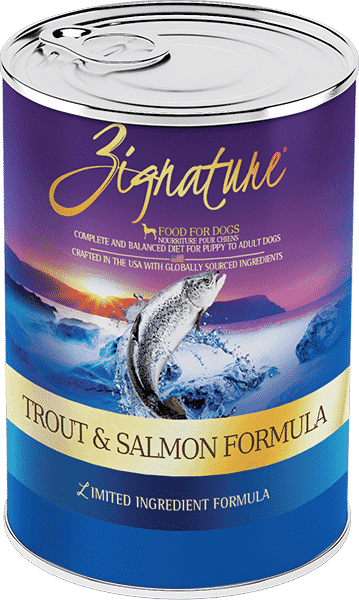 Zignature Trout/Salmon Can Dog 13 z