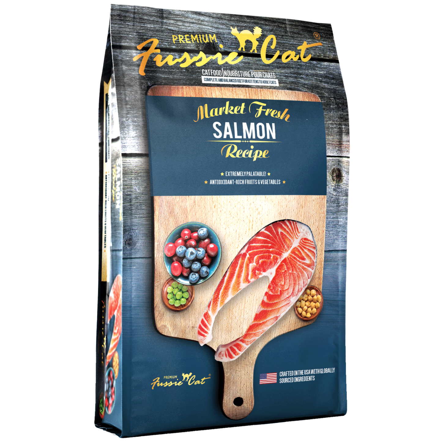 Fussie Cat Dry GF Market Fresh Salmon Formula 2#