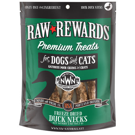 Northwest Natural Freeze Dried Duck Neck 5 z