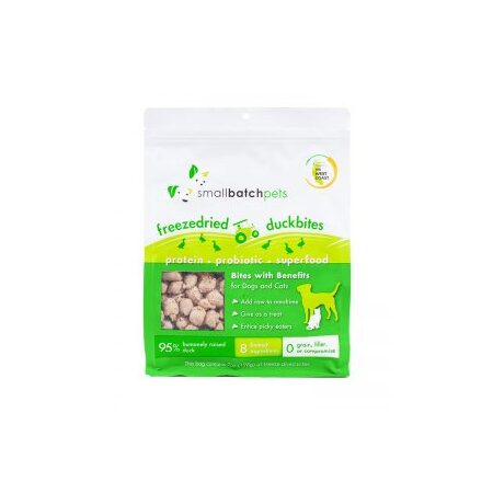 Small Batch Freeze Dried Duck Bites 7 oz
