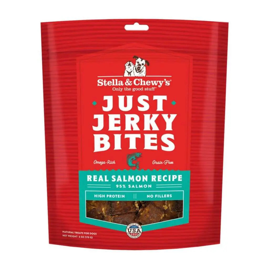 Stella & Chewy's Dog Treat Jerky Bites Salmon 6 oz