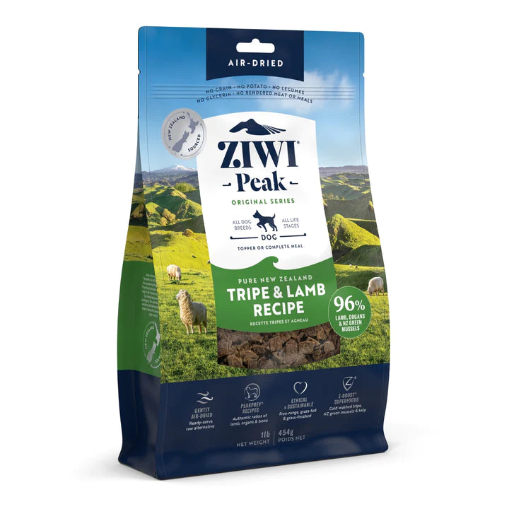 Ziwi Peak Dog Food Tripe & Lamb 2.2#