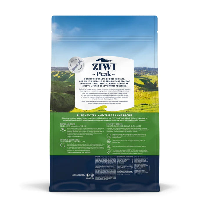 Ziwi Peak Dog Food Tripe & Lamb 2.2#