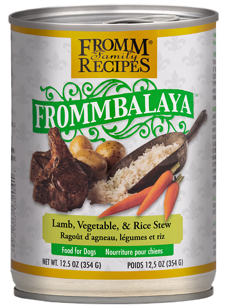 Fromm Dog Can Frommbalaya Lamb, Veg & Rice Rice Stew 12.5 oz