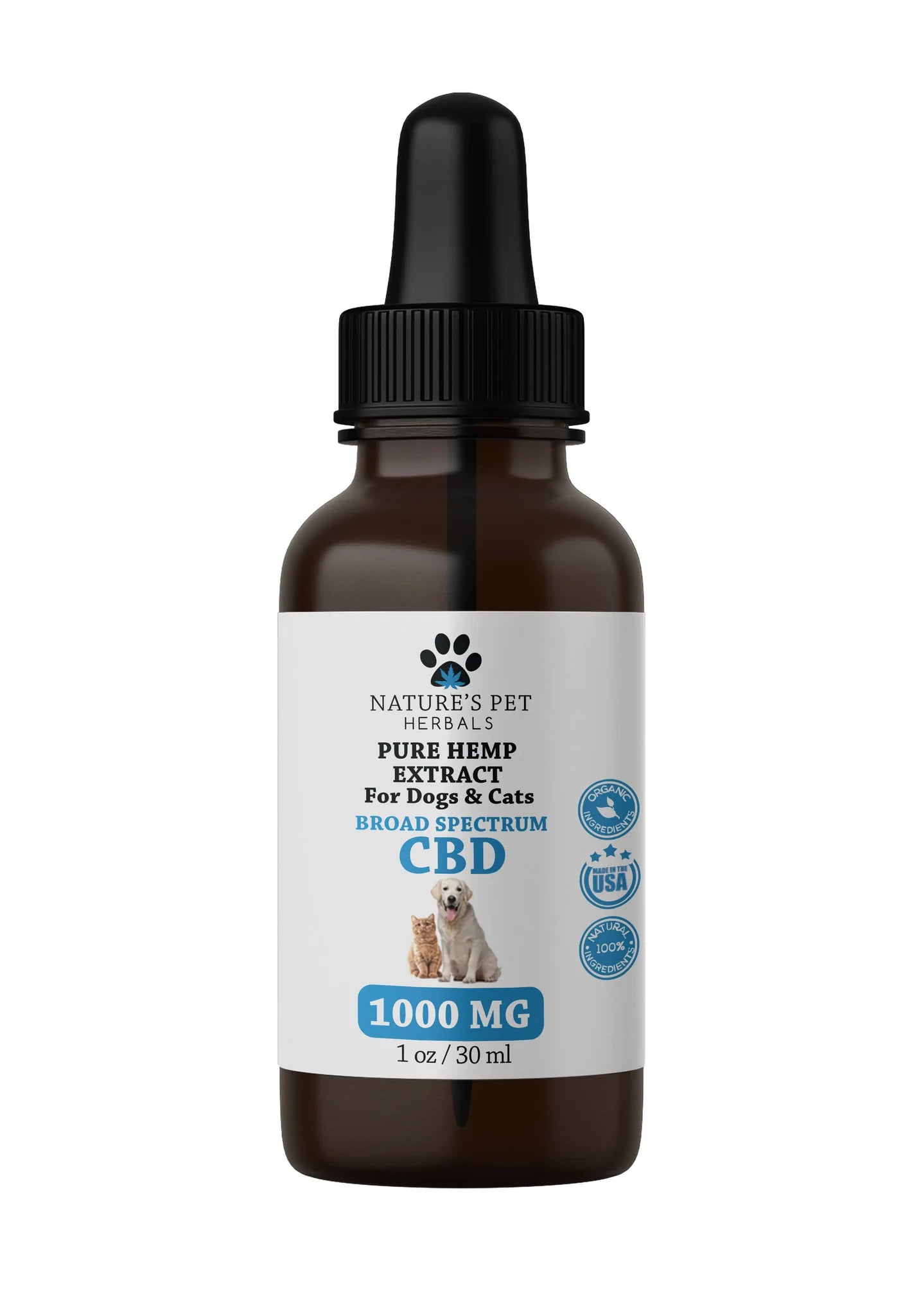NPH 1000mg CBD 1oz Dropper