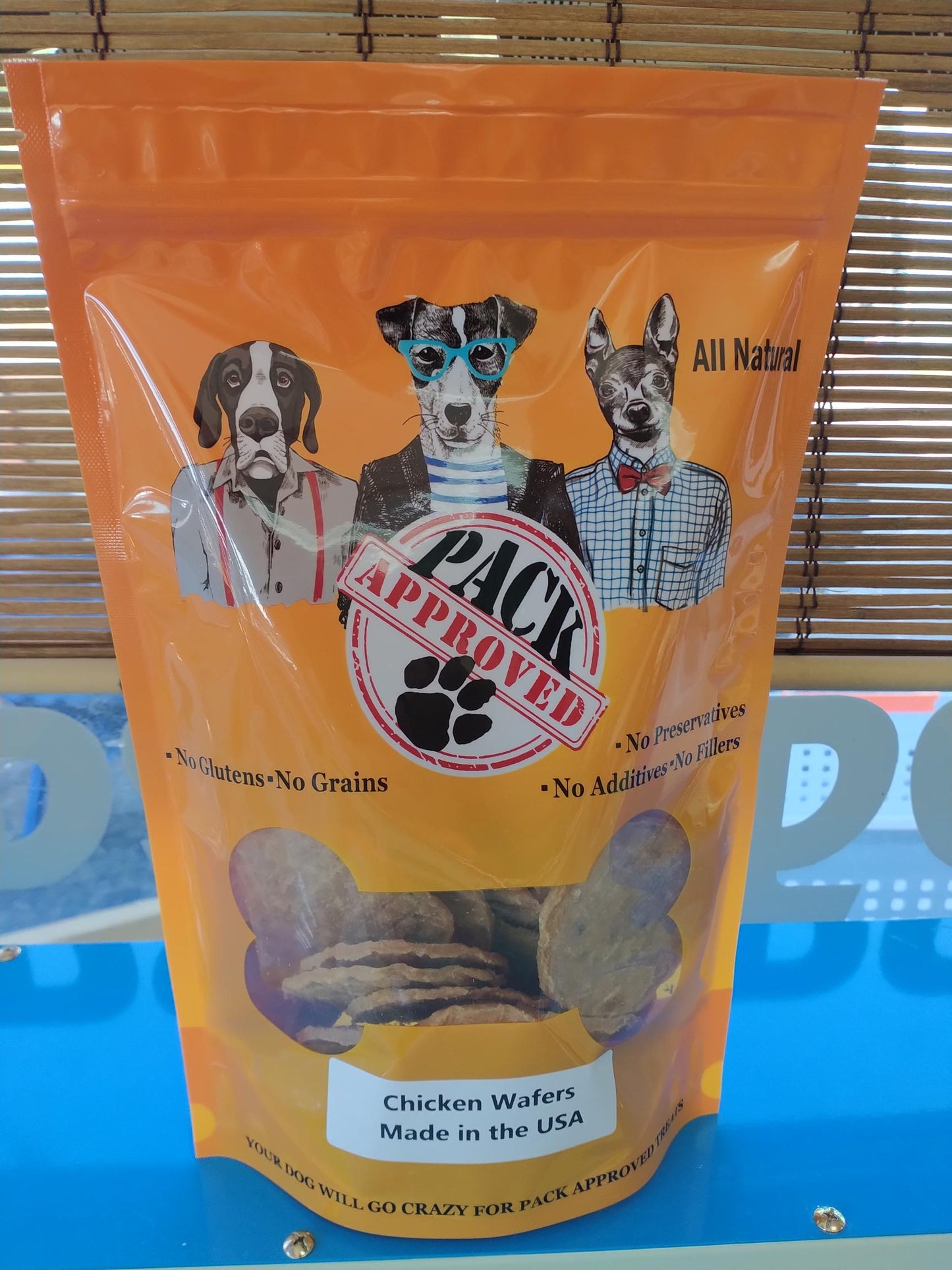 Pack Approved Chicken Wafers 16 z