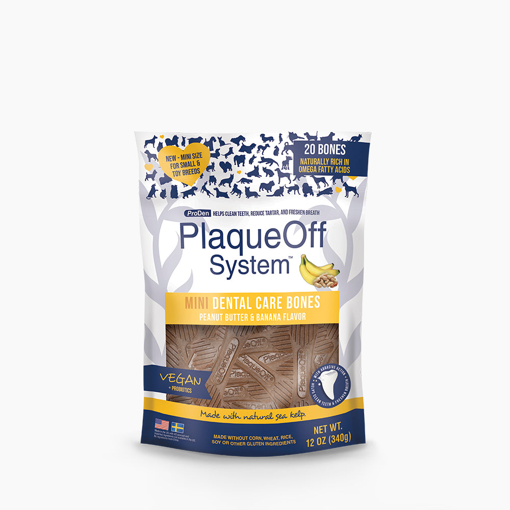 PlaqueOff Peanut Butter/Banana Chew 12 z