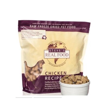 Steve's Freeze Dried Chicken Diet Dogs and Cats 20 oz