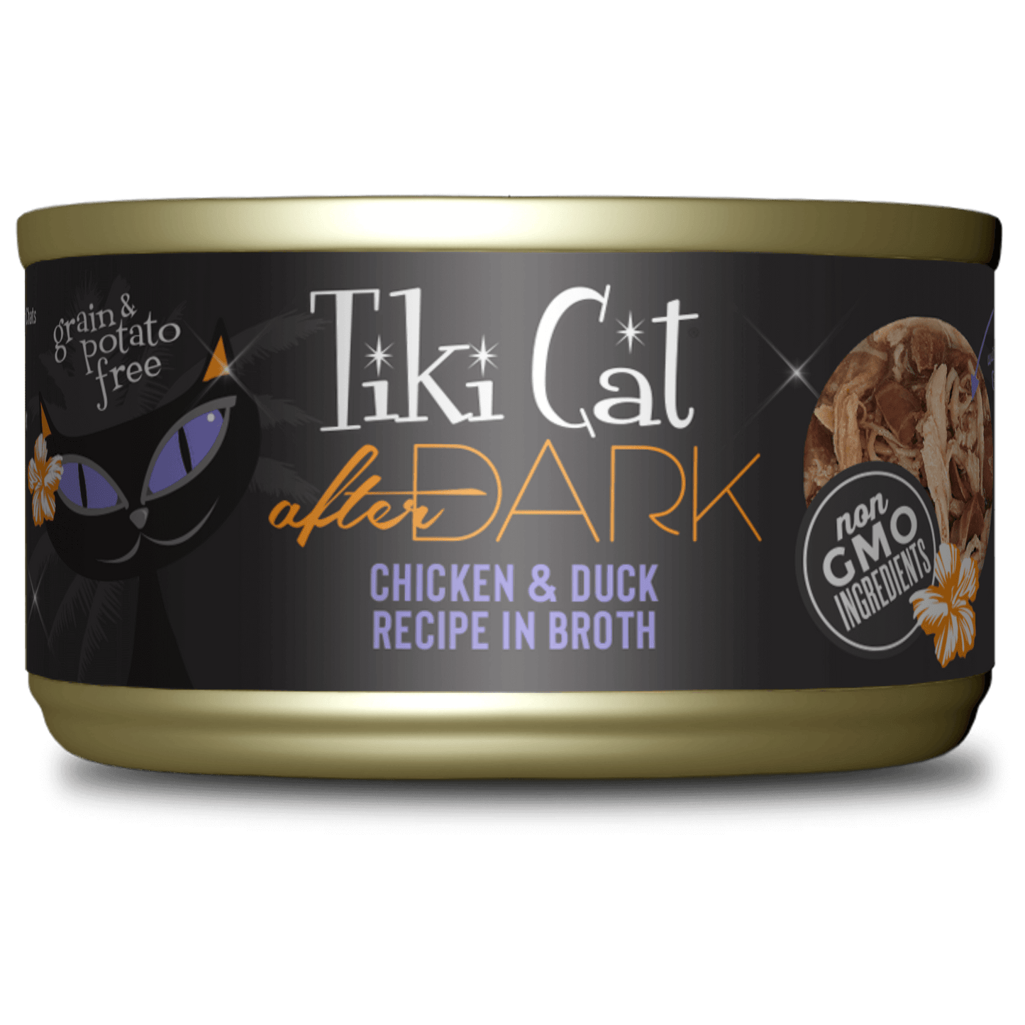 Tiki Cat After Dark GF Chicken Duck 5.5 oz