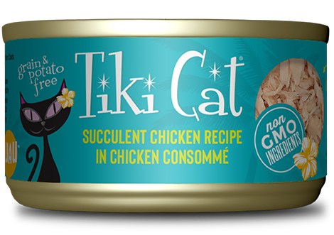 Tiki Cat Luau Can GF Chicken Puka Puka 6 oz
