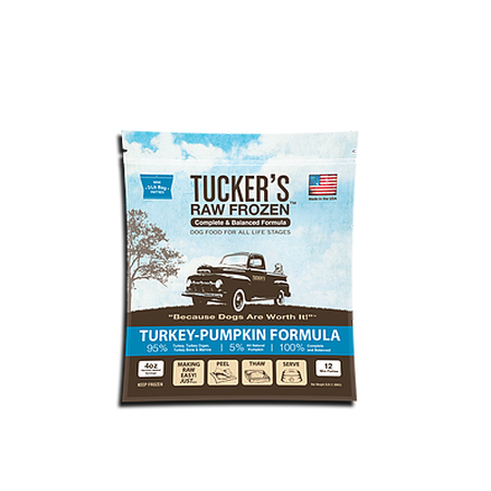 Tucker's Frozen Food Turkey Pumpkin 6# Dog Food