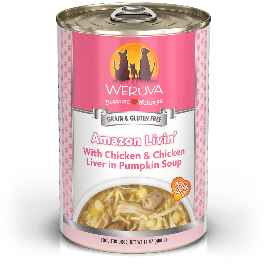 Weruva Dog Classic Can GF Chicken & Liver - Amazon Liver 14 oz