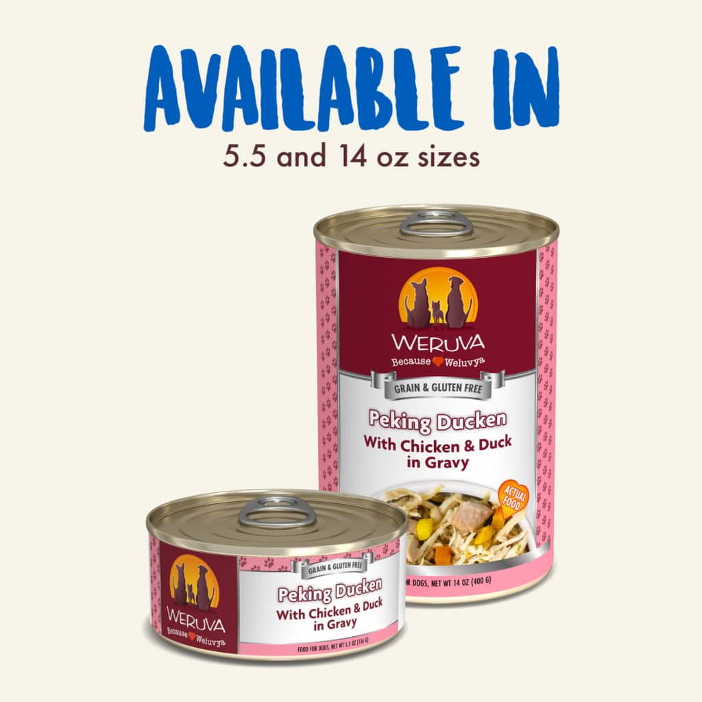 Weruva Dog Classic Can GF Chicken & Duck - Peking Ducken 14 oz
