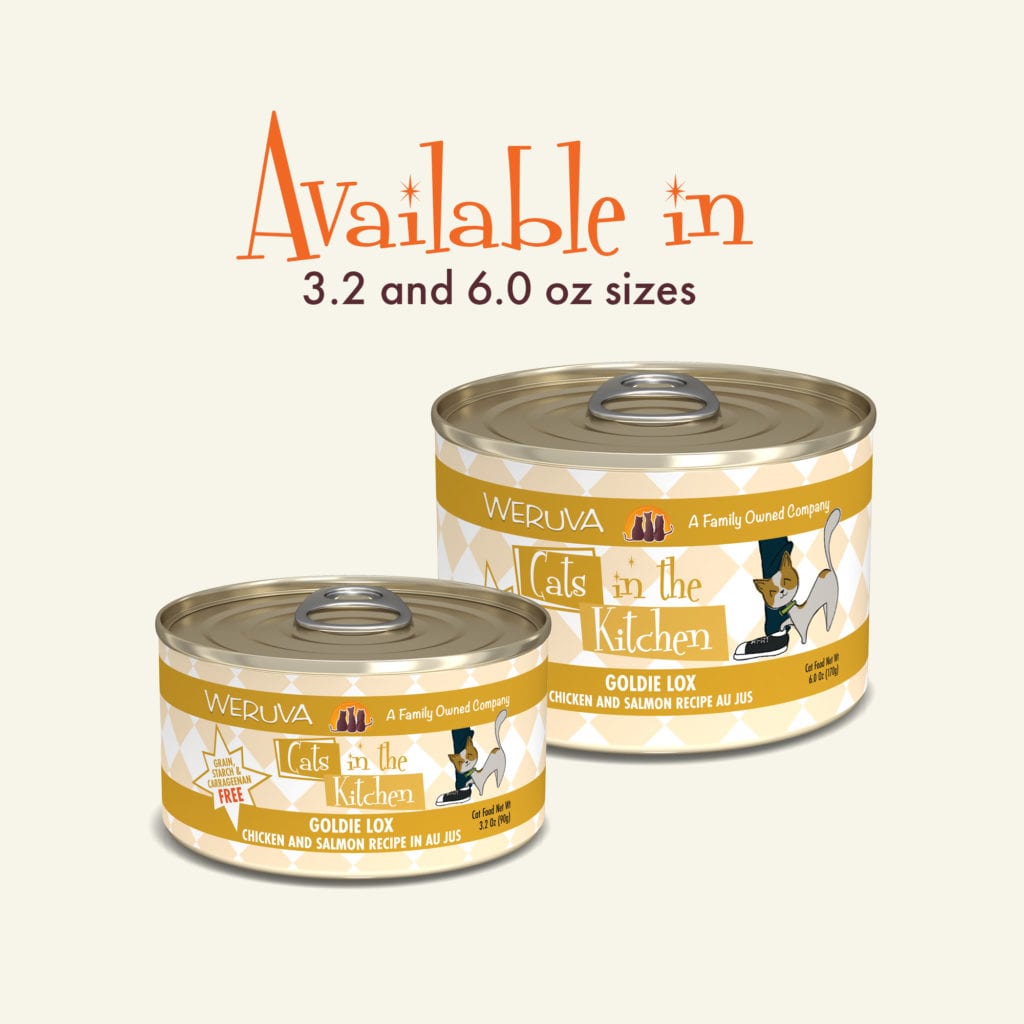 Weruva CITK Can GF Chicken & Salmon - Goldie Lox 3 oz