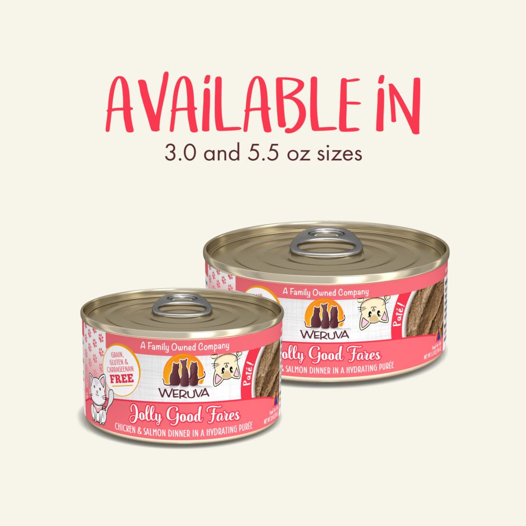 Weruva Cat Classic Can GF Pate Chicken & Salmon - Jolly Good Fare 5.5 oz