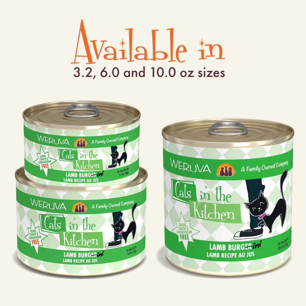 Weruva CITK Can GF Lamb - Burgerini 6 oz