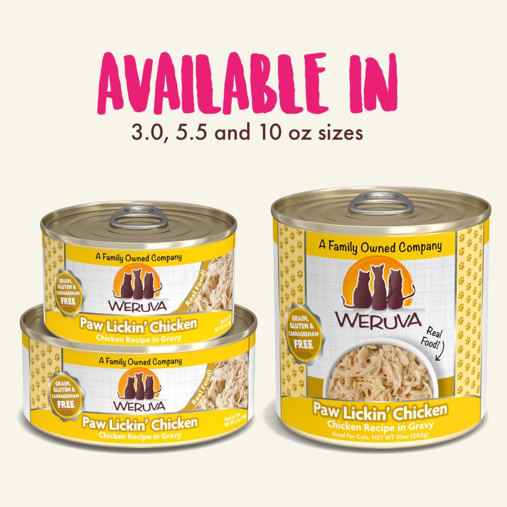 Weruva Cat Classic Can GF Chicken - Paw Lickin' Chicken 10 oz