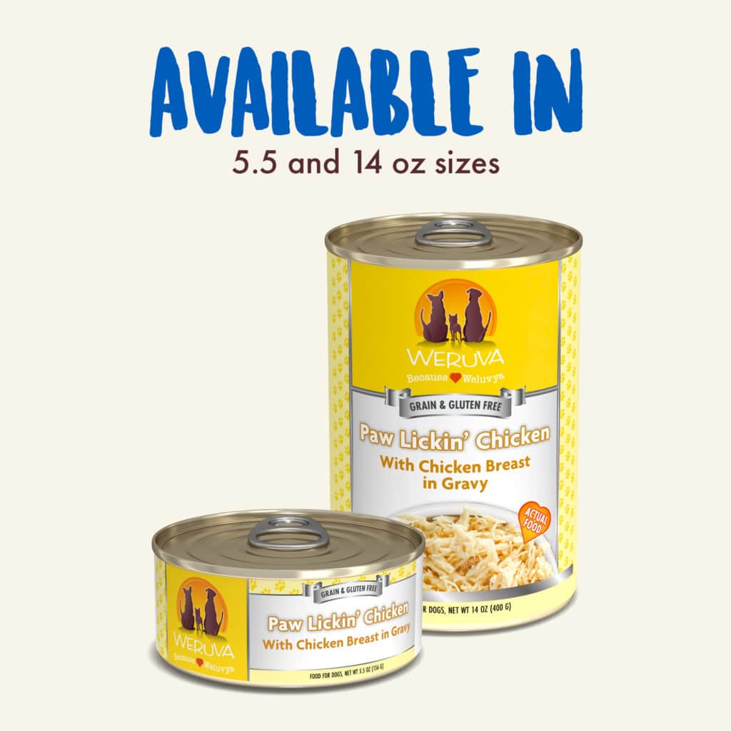 Weruva Dog Classic Can GF Chicken - Paw Lickin' Chicken 14 oz