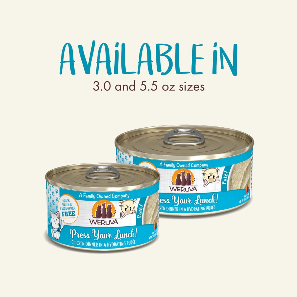 Weruva Cat Classic Can GF Pate Chicken - Press Your Lunch 3 oz