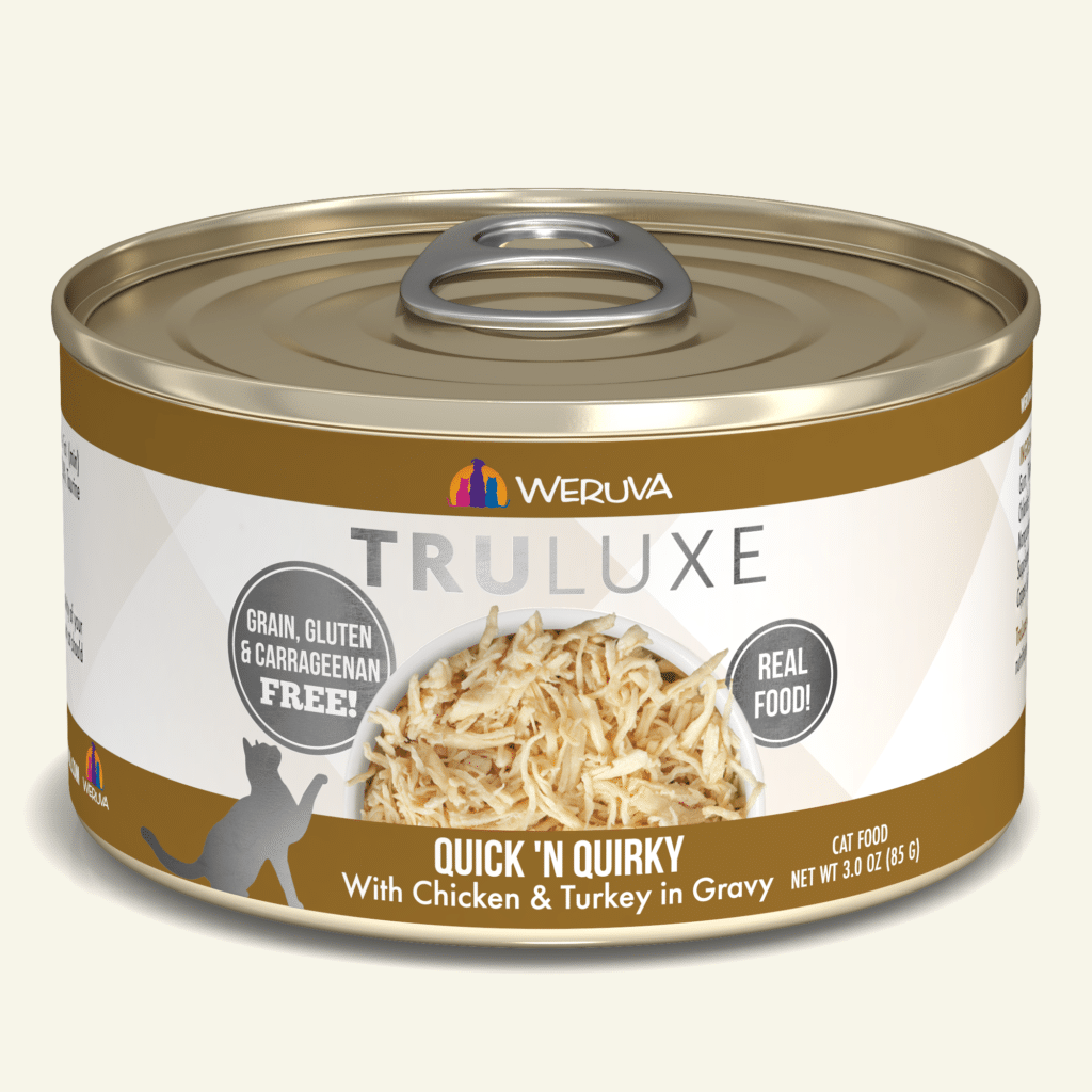 Weruva Cat Tru Luxe Can GF Chicken & Turkey - Quick 'N Quirky 3 oz