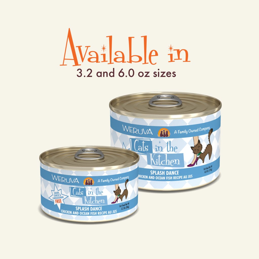 Weruva CITK Can GF Chicken & Ocean Fish - Splash Dance 6 oz