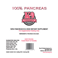 K9 Kraving 100% Pancreas