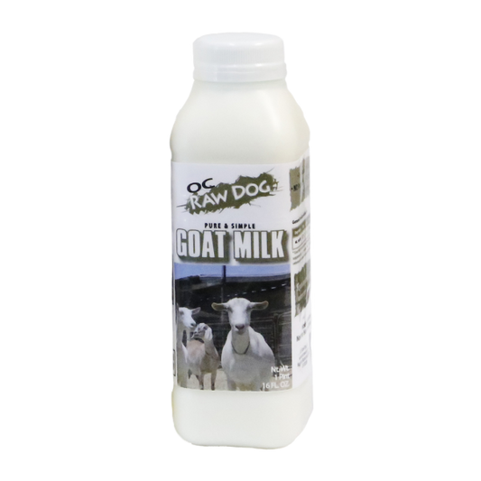 OC Raw Yellow Goats Milk with Turmeric 32 oz.