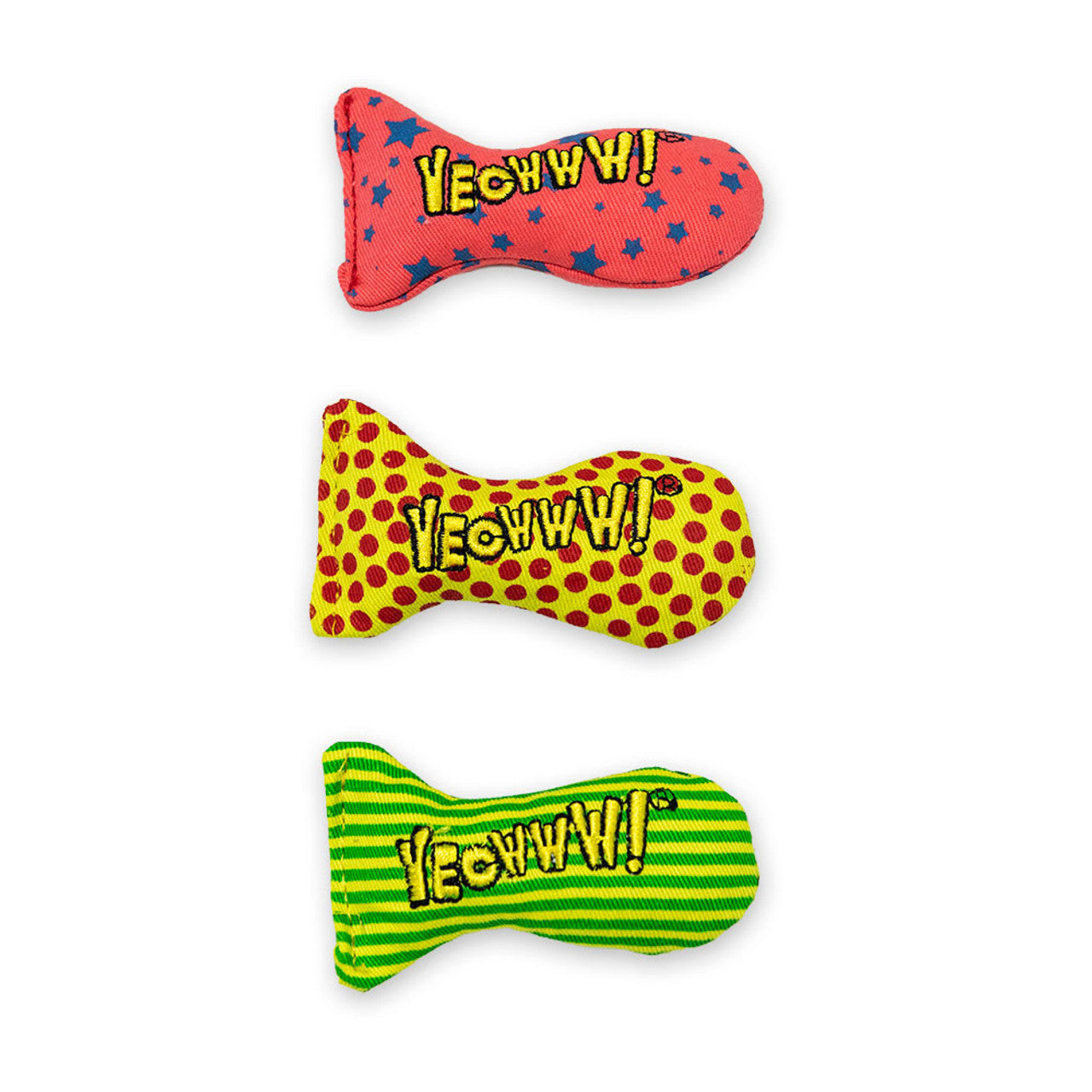 Yeowww! Green Stinky Catnip Fish