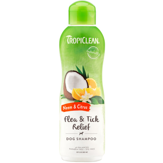 Tropiclean Neem & Citrus Pet Shampoo 20 oz.